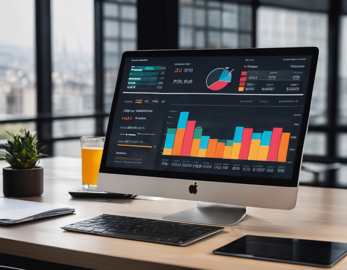 BuchhalterPro Dashboard mit Auswertungen und EUeR